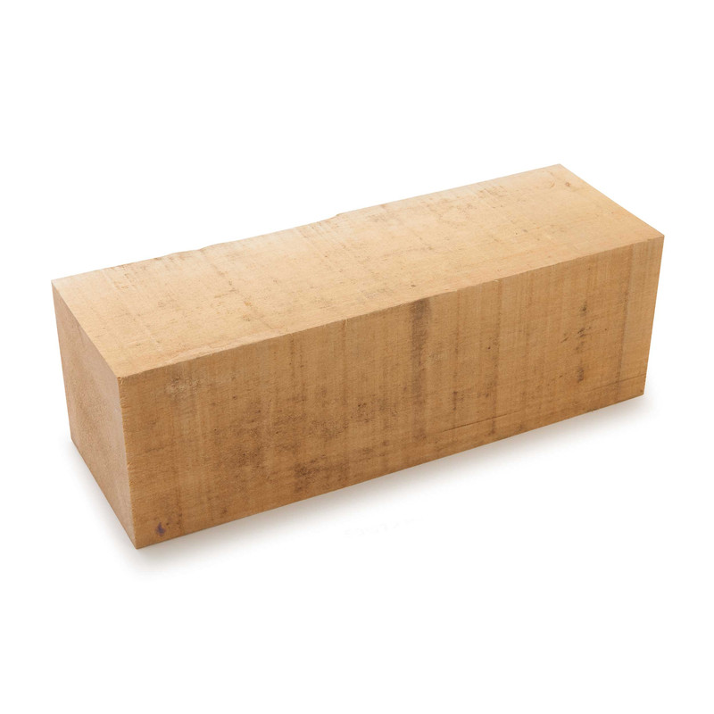 Basswood Wood Carving Stock - Thickness:4" - Width:4" - Length:12"